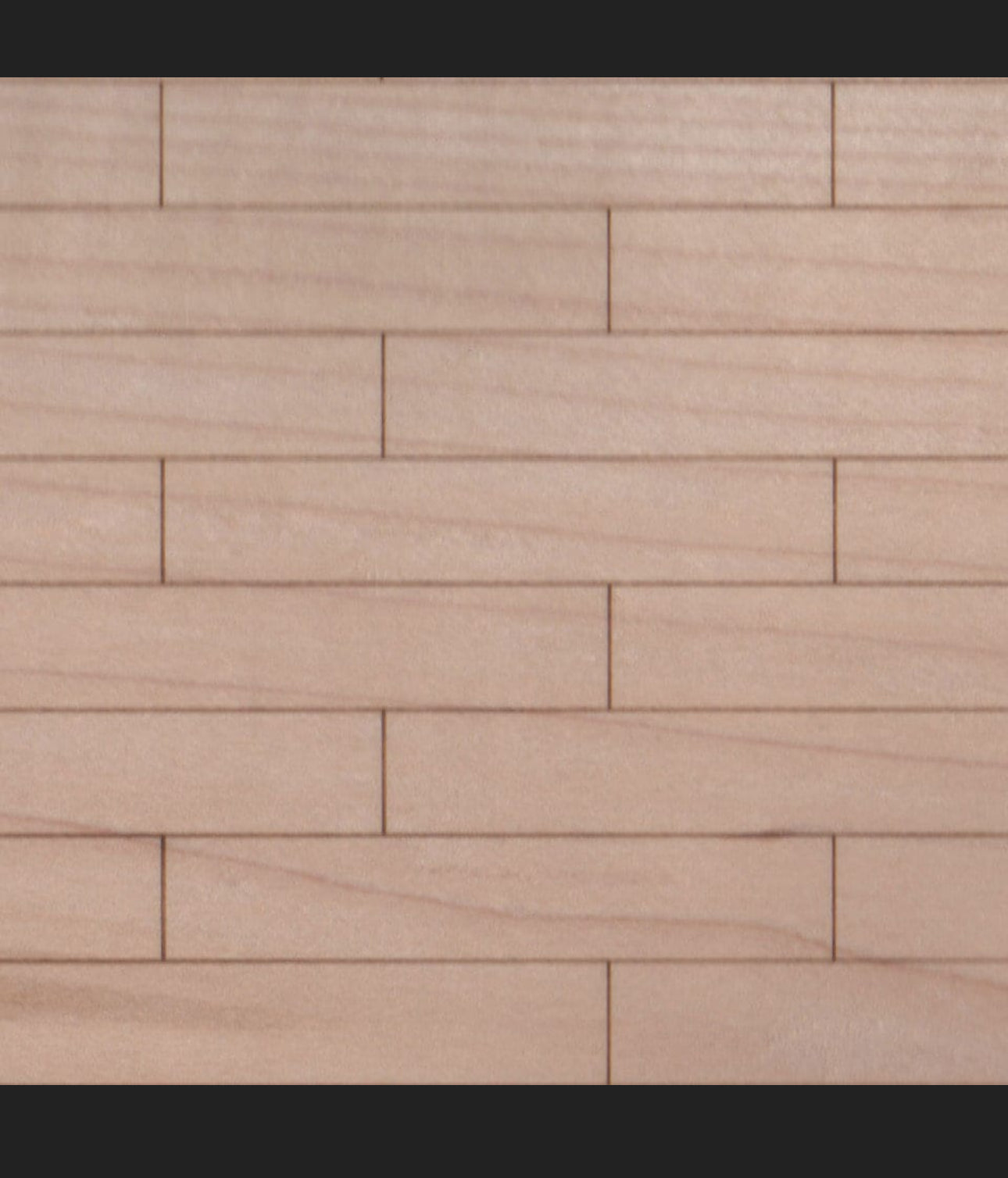 Real Wood 1:12 Scale Planking Flooring by Bleau's Custom