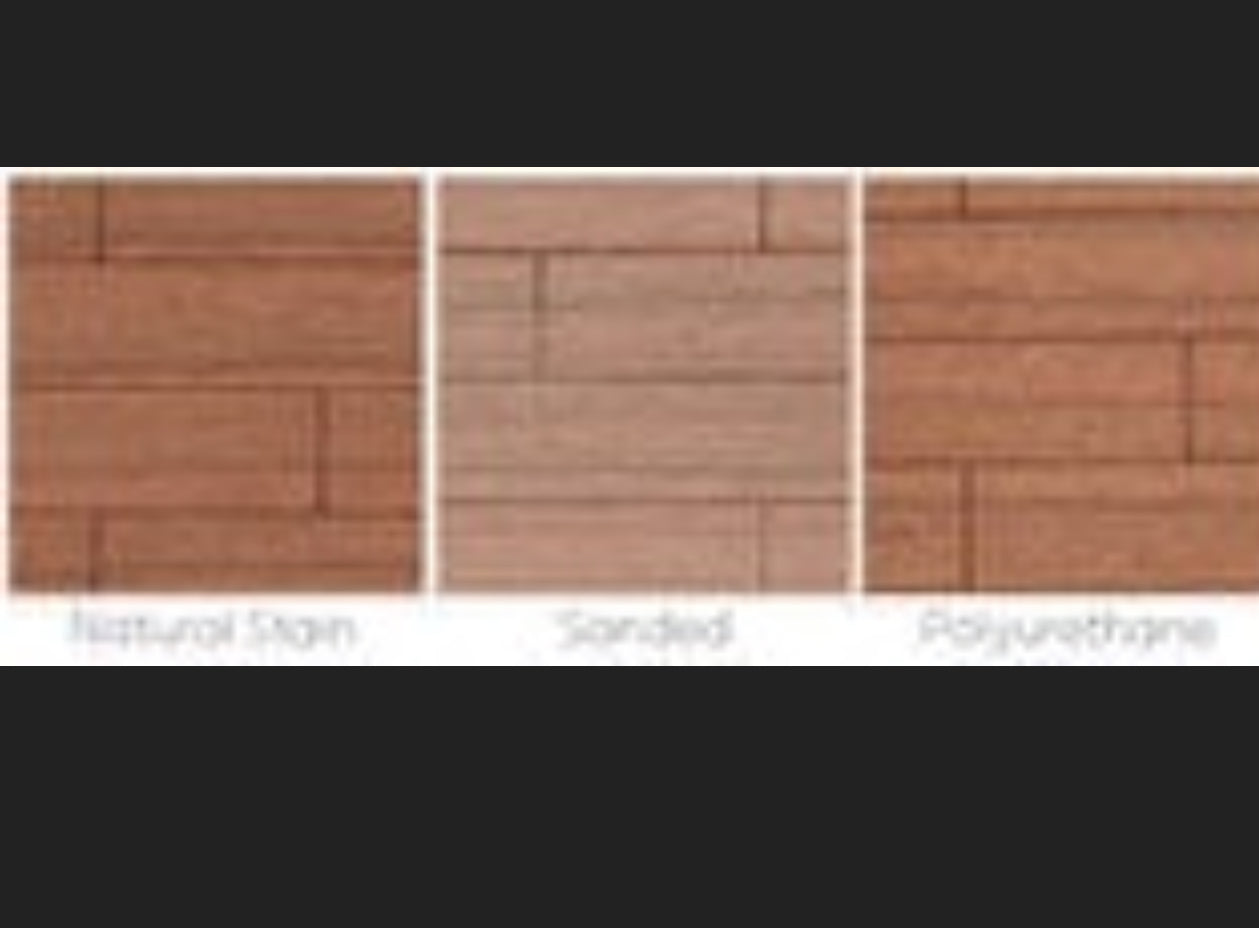 Real Wood 1:12 Scale Planking Flooring by Bleau's Custom