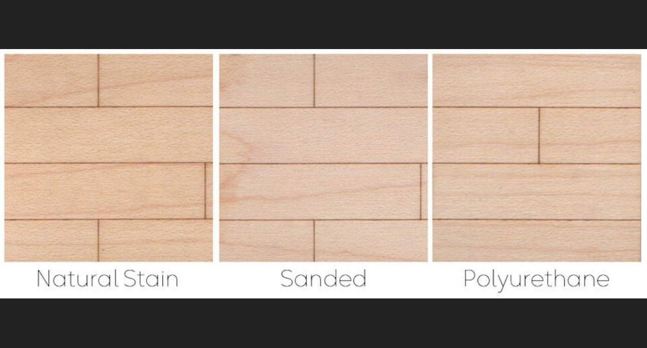 Real Wood 1:12 Scale Planking Flooring by Bleau's Custom