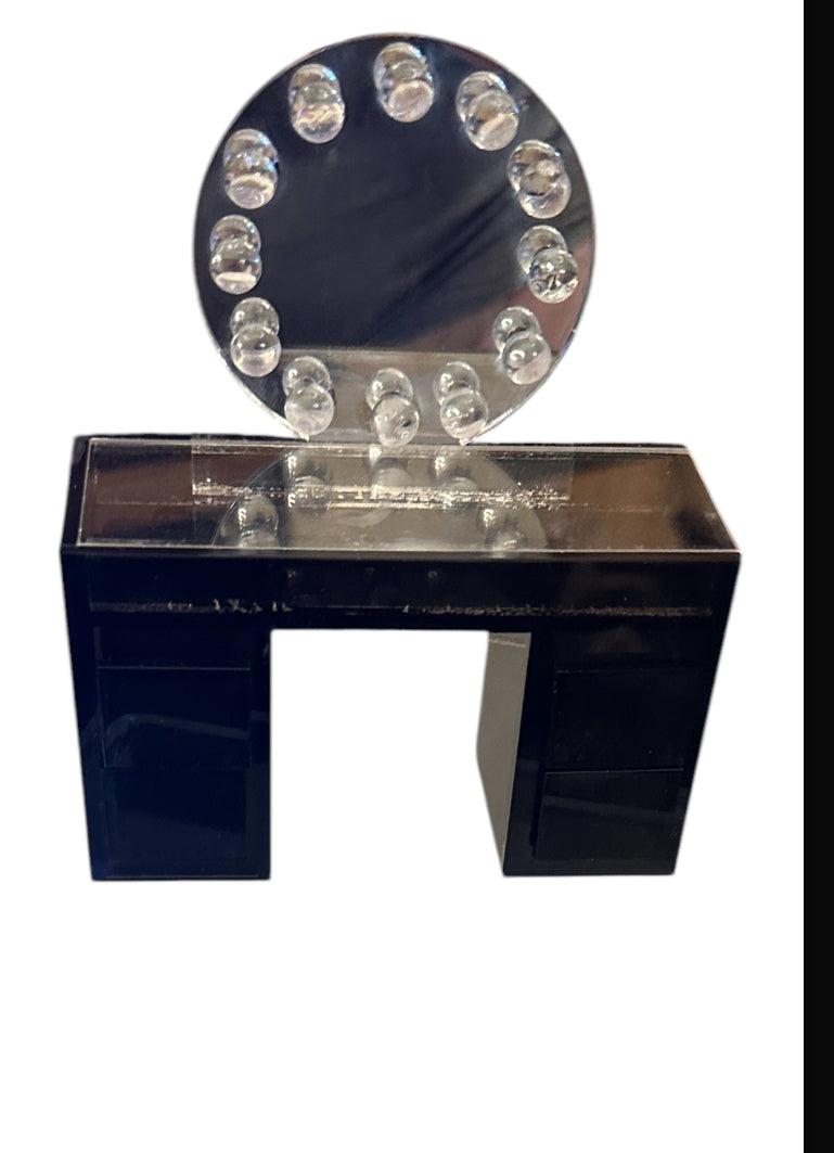 Miniature Makeup Vanity