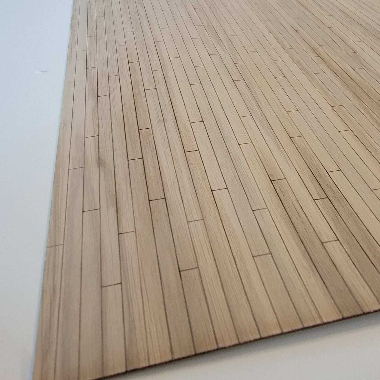 Real White Oak Miniature Flooring/Diorama flooring/Real wood Room Box Flooring/Dollhouse floors/ Real wood miniature floor/ real white oak