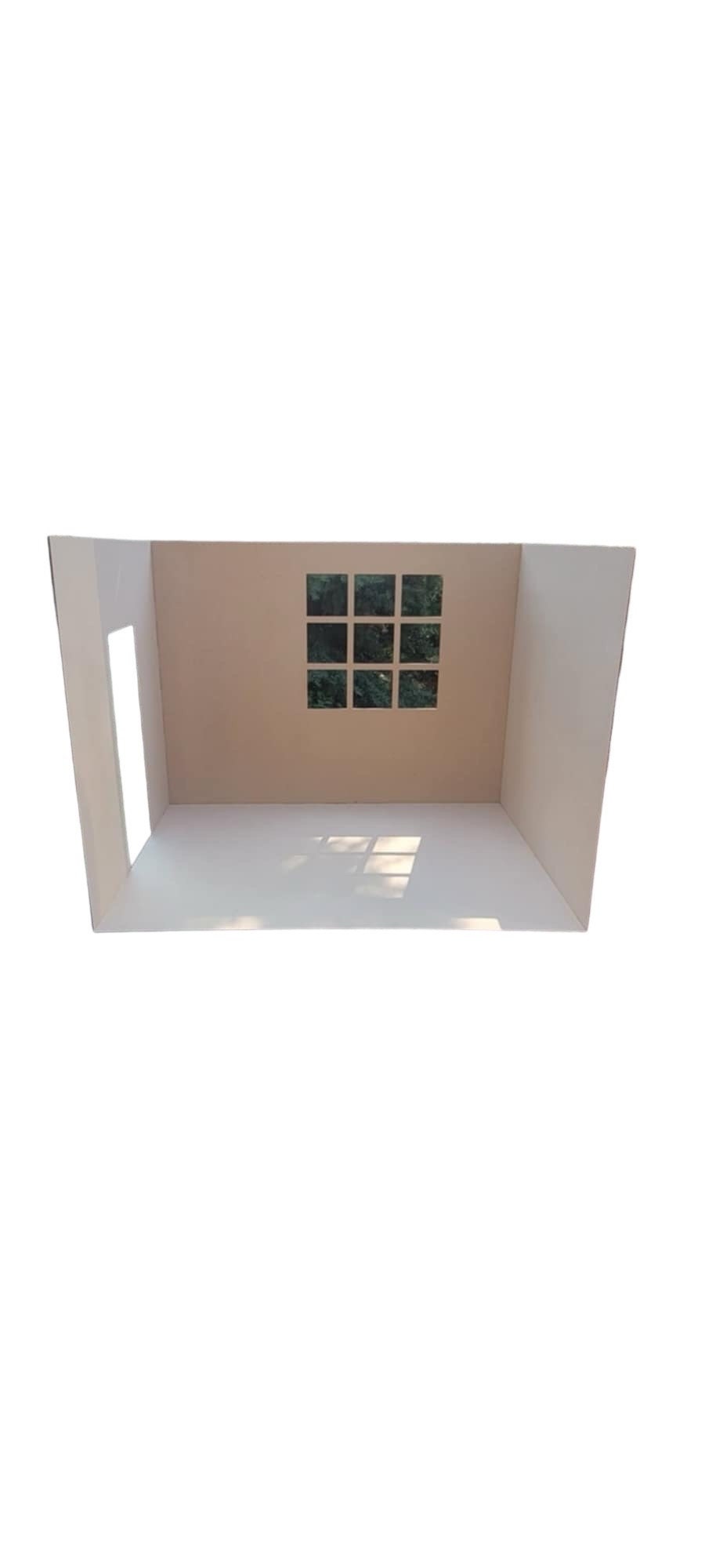 1/6 Scale Room Box/ Barbie scale 24W x 18H x18D also available in 1/12 scale