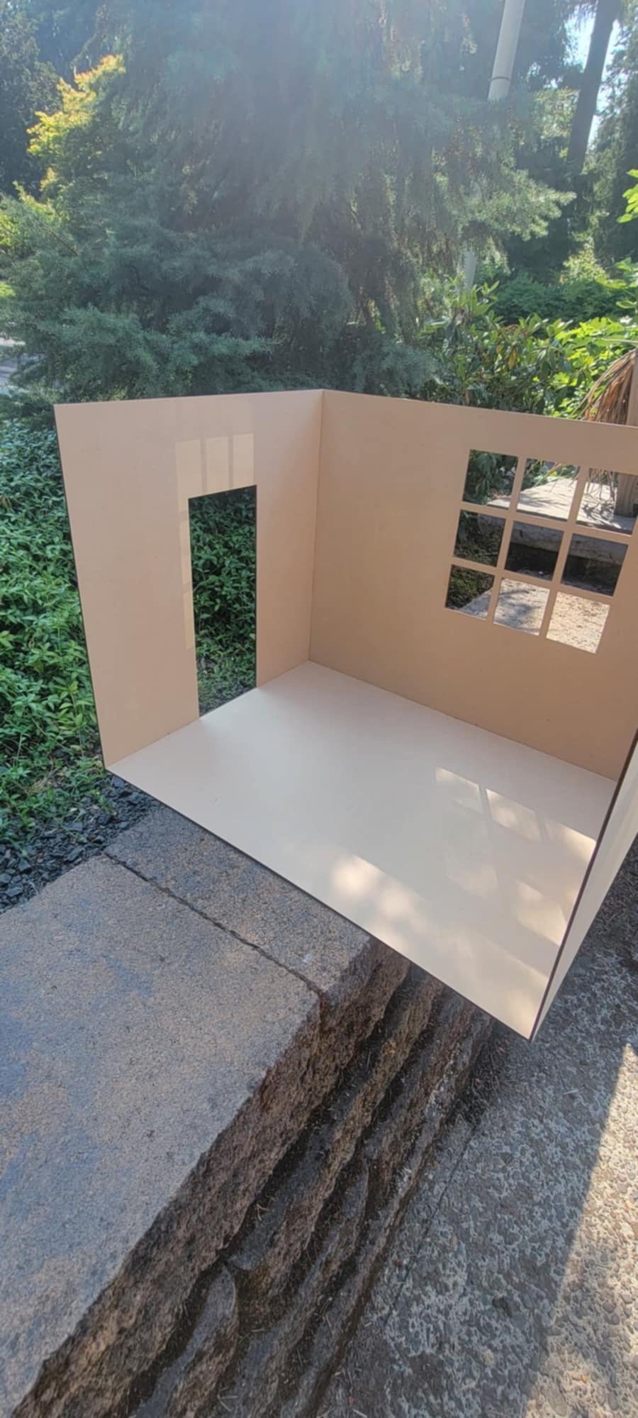 1/6 Scale Room Box/ Barbie scale 24W x 18H x18D also available in 1/12 scale