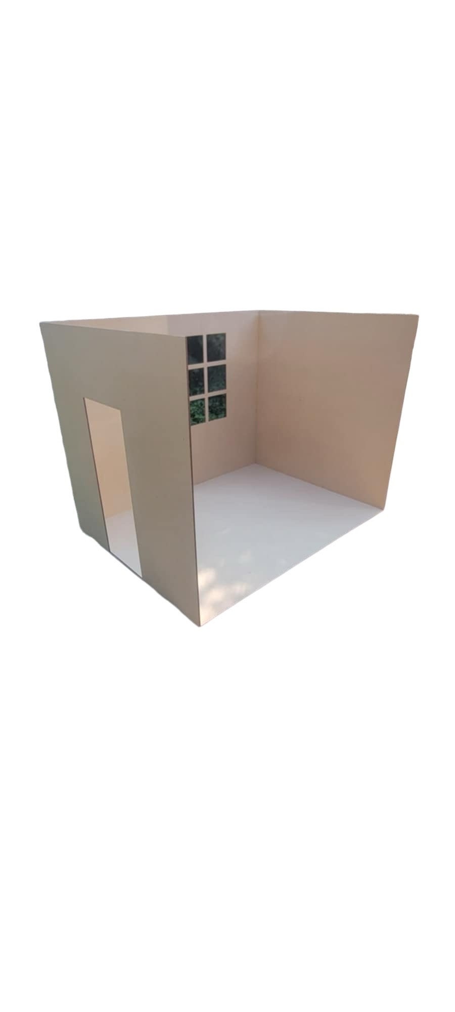 1/6 Scale Room Box/ Barbie scale 24W x 18H x18D also available in 1/12 scale