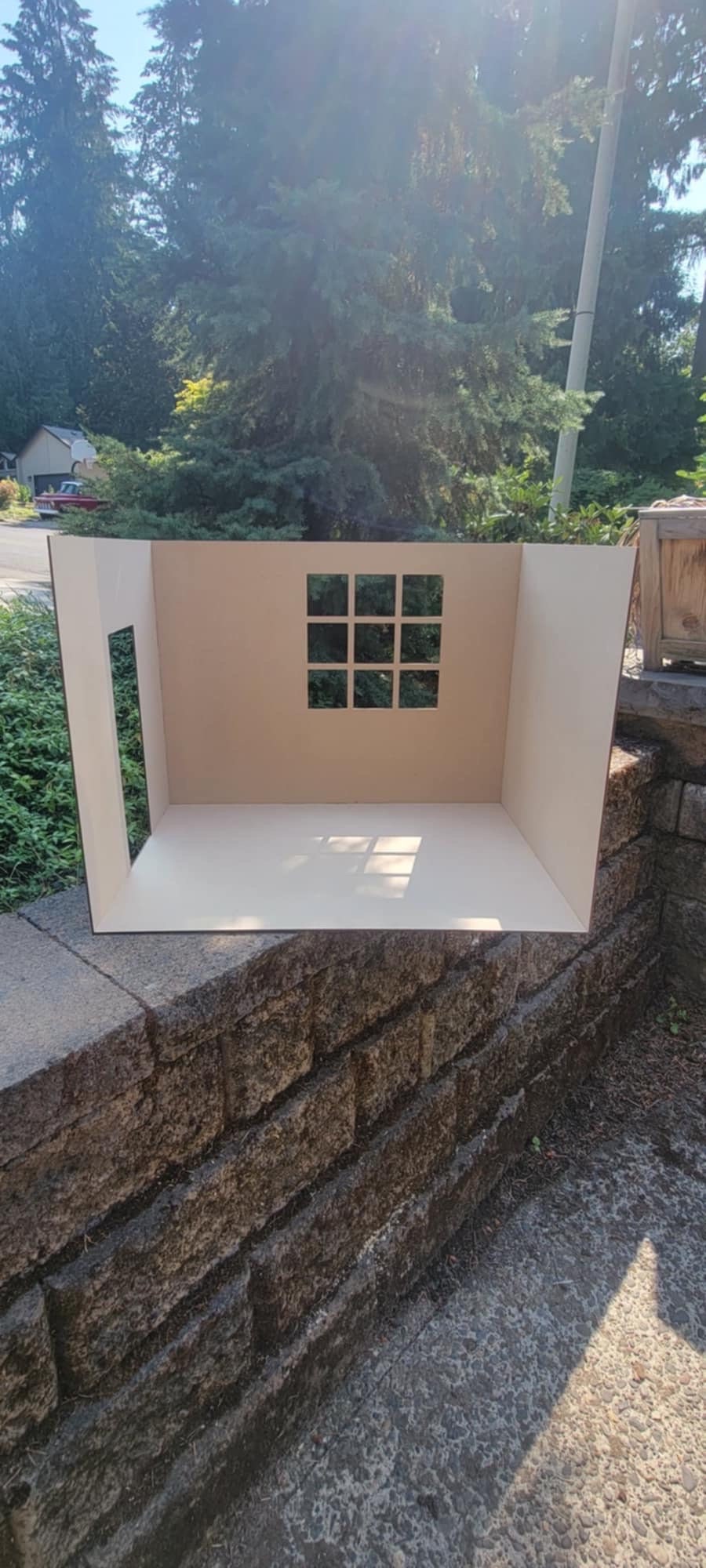 1/6 Scale Room Box/ Barbie scale 24W x 18H x18D also available in 1/12 scale