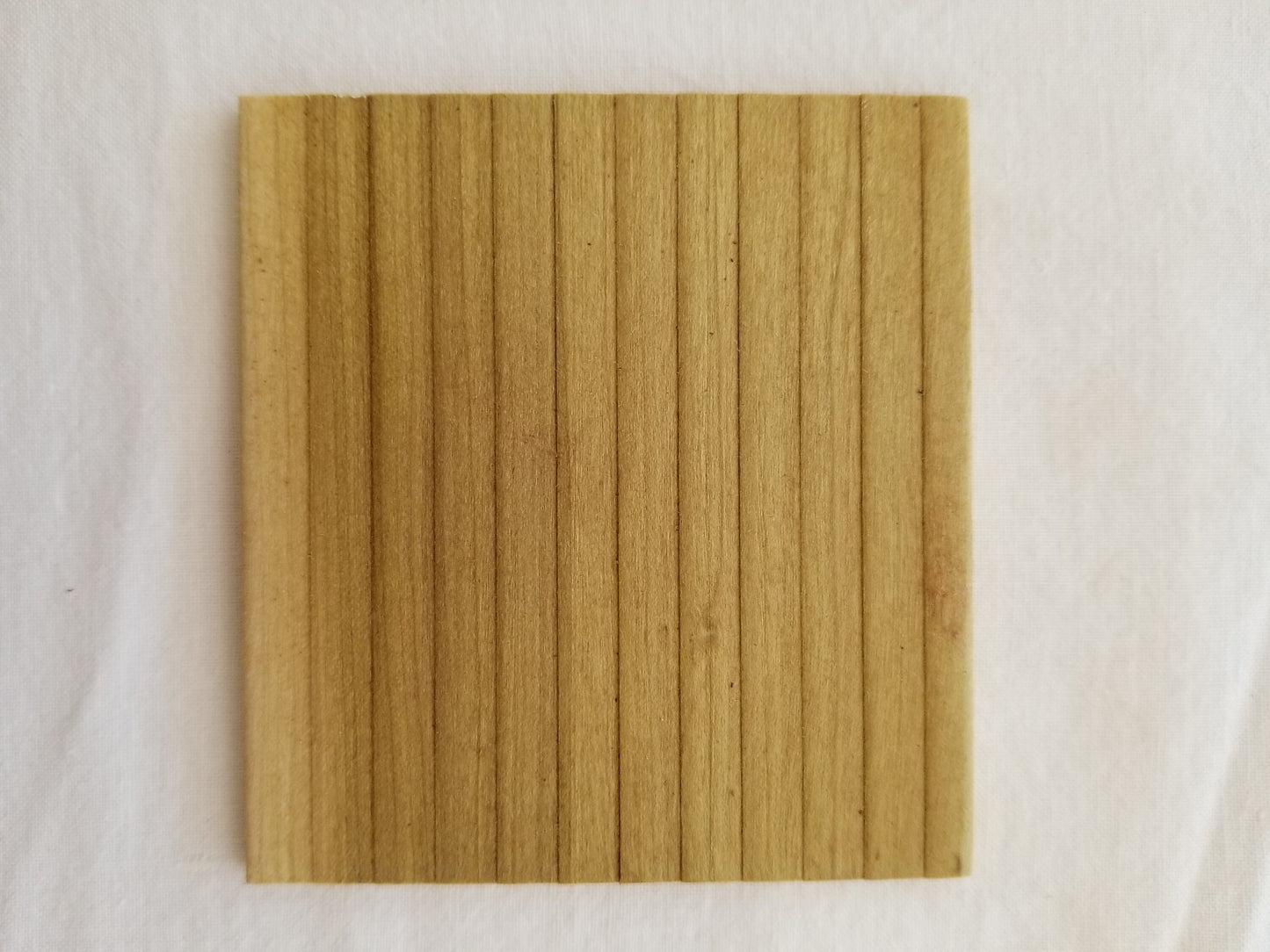 1/4 Inch x 48 Inches Real Wood Siding - Dollhouse Miniature Siding