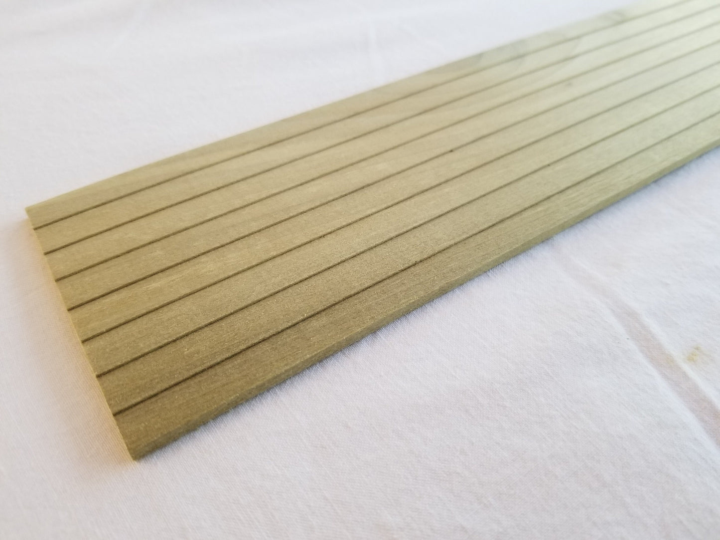 3/8 Inch x 48" Inch Miniature Dollhouse Wood Siding - Hobby Enthusiasts, this is the highest quality and ready to paint or stain!