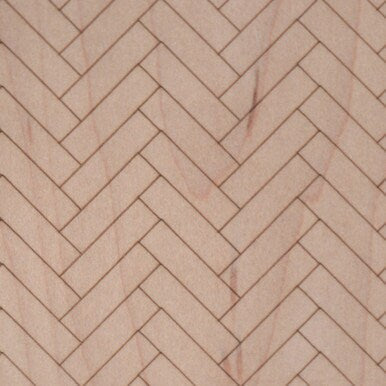 Herringbone, White Oak, Black Walnut, Cherry, Maple Real Wood Floor 1:12 Scale/Diorama Floor/Miniature Scene Flooring/ Wood Floor Miniature