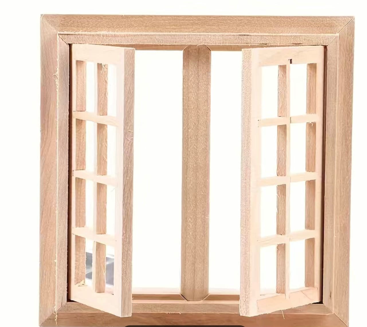 1:12 SCALE WINDOW/Double sided opening window/diorama window/miniature scene window/functioning window/dollhouse window/Cute 12 grids.