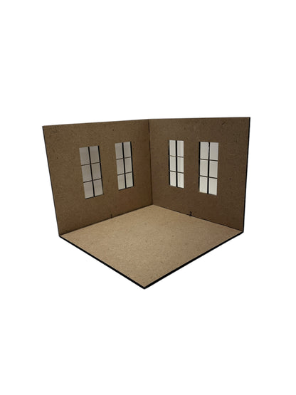 1:24 SCALE ( 1/2") DIORAMA KITS/ROOM BOX SETS
