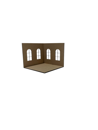 1:24 SCALE ( 1/2") DIORAMA KITS/ROOM BOX SETS